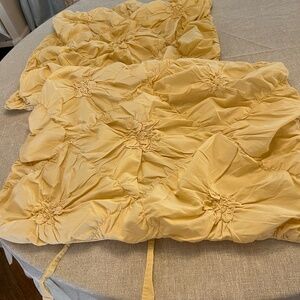 2  Pier One standard Pillow shams